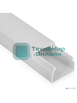 Кабель-канал 40х40 L2000 пластик ECOLINE IEK CKK11-040-040-1-K01-024