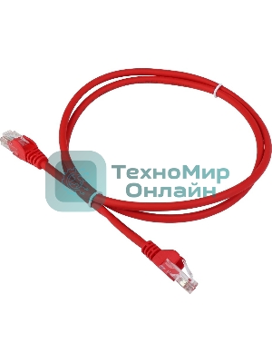 Патч-корд LSZH UTP кат.6, 2.0 м, красный