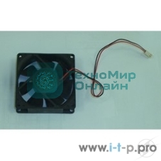 Вентилятор для корпуса Gembird FANPS черный, 80 мм, 2600 об/мин, 27 дБ, 2 pin