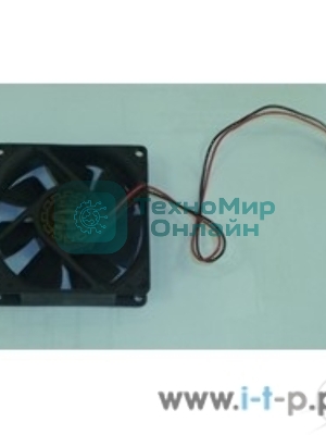 Вентилятор для корпуса Gembird FANPS черный, 80 мм, 2600 об/мин, 27 дБ, 2 pin