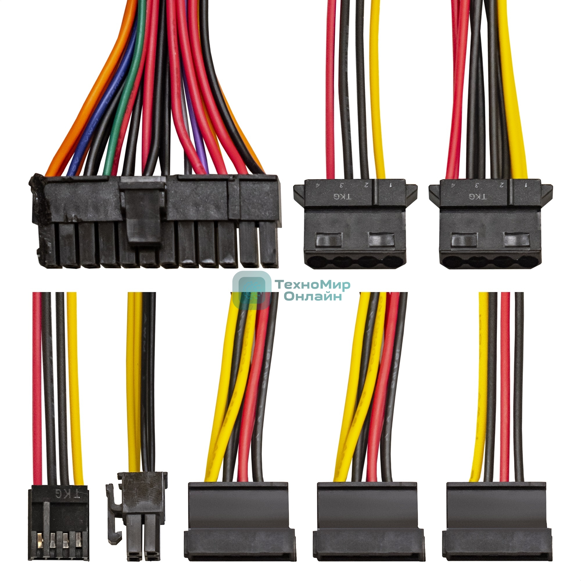 Блок питания ExeGate M700 (EX292238RUS), 700Вт, 80мм, черный