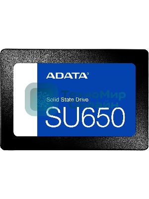 Накопитель SSD ADATA Ultimate SU650, 2000 Gb, SATA, 2.5