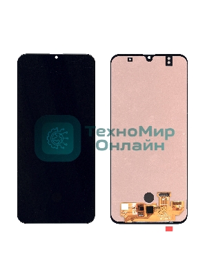 Дисплей для Samsung Galaxy A30S SM-A307F в сборе с тачскрином (OLED) черный
