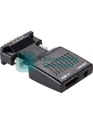 Переходник HDMI(F) --> VGA(M)+audio, AOpen CA336A 1080x60Hz