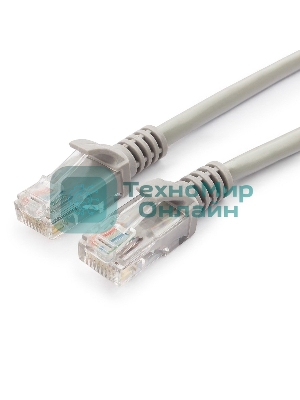 Патч-корд UTP Cablexpert cat.5e, 20м, литой, многожильный серый