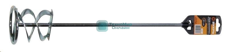 Миксер оцинкованный 600х100 мм для красок и штукатурных смесей