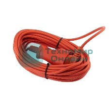 Удлинитель-шнур PROconnect ПВС 2х0.75, 10 м, б/з, 6 А, 1300 Вт, IP20, оранжевый