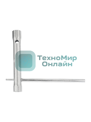 Набор ключей-трубок торцевых Rexant 6х22 мм, вороток, оцинкованные, 10 шт.