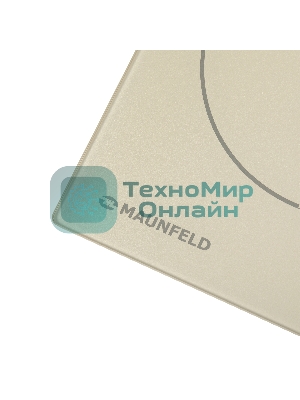 Индукционная варочная панель Maunfeld EVI.453-BG, конфорок: 3 шт., стеклокерамика, независимая, бежевый