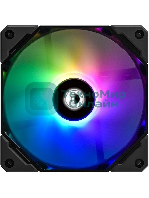 Вентилятор для корпуса ID-Cooling TF-12025-ARGb черный, 120 мм, 1500 об/мин, 30.5 дБ, 4 pin