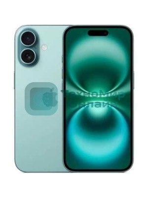 Смартфон Apple iPhone 16 A3287, 8/128Gb, бирюзовый