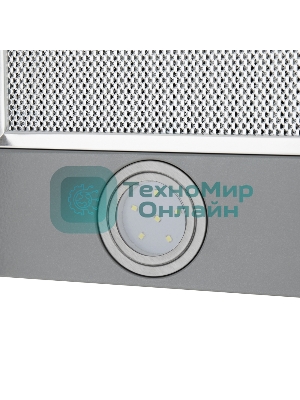 Вытяжка телескопическая HOMSair Flat 50 нержавеющая сталь, 50 см, 520 куб. м/ч, 47 дБ