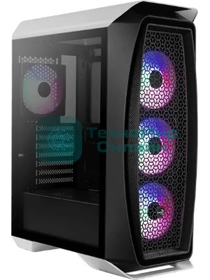 Компьютерный корпус Aerocool/Formula Aero One Frost-G-WT-v1 белый без БП ATX 4x120мм 2x140мм 2xUSB 3.0 audio bott PSU