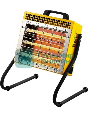 Обогреватель инфракрасный Ballu BIH-LM-1.5-S желтый, кварцевый, 1500 Вт, 25 м2