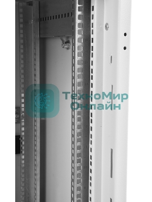 Шкаф коммутационный ЦМО ШТК-М-42.8.8-4ААА 42U 800x820 мм пер. дв. перфор. задн. дв. стал. лист 2 бок. пан. 500 кг белый