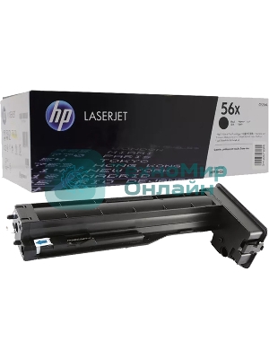 Картридж лазерный HP 56X черный для HP LaserJet Pro M436N/DN/NDA (12300 стр.)