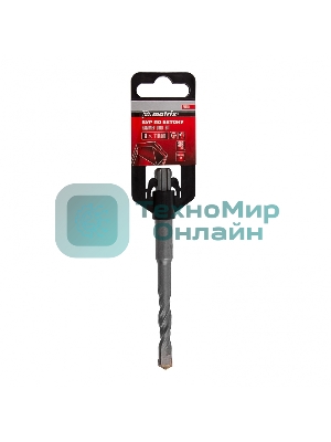 Бур по бетону Matrix, 8 x 110 мм, SDS PLUS