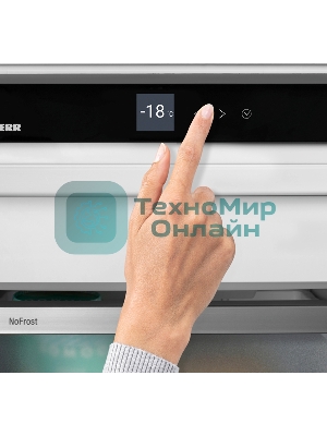 Холодильник Liebherr Комбинация XRFbd 5220-22 001 (SFNbdd 5227-22 001 + SRbdd 5220-22 001) черный двухкамерный 398/271л морозилка сбоку, No Frost, Side by Side