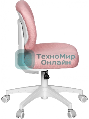 Кресло Cactus CS-CHR-3594PK розовый, ткань, 75 кг, механизм качания