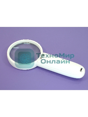 Лупа с подсветкой MG6B-3 5х кратное увеличение, диаметр 50 мм