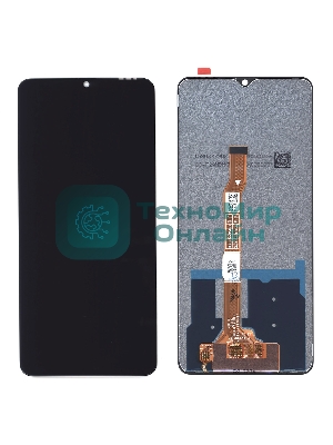 Дисплей для Vivo Y36 4G/5G (V2247) в сборе с тачскрином черный