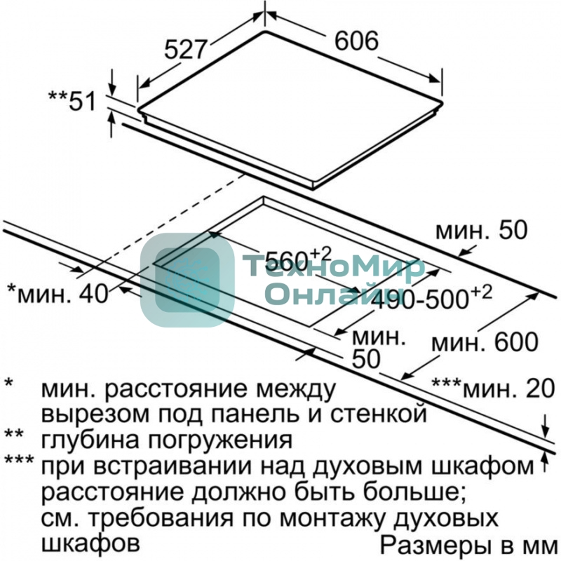 Индукционная варочная панель Bosch PXX675DV1E черный