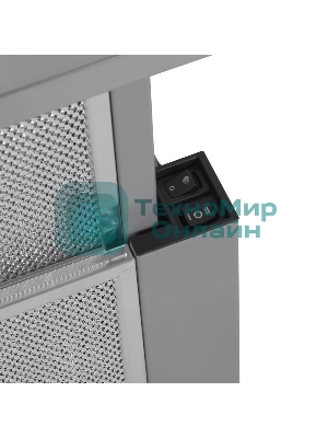 Вытяжка телескопическая HOMSair Flat 50 нержавеющая сталь, 50 см, 520 куб. м/ч, 47 дБ