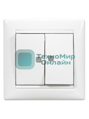 Рамка 1-м Valena белый Legrand 774451