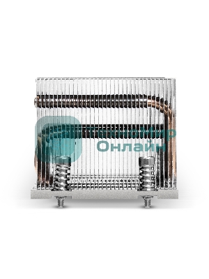 Радиатор для процессора ExeGate ESNK-P0063P.2U.SP3.Cu серебристый, алюминий/медь, 280 Вт, 65 мм