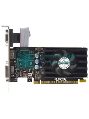 Видеокарта AFOX Geforce GT730 1Gb DDR3 128Bit DVI HDMI VGA LP Single Fan