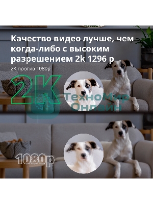 Камера AQARA Camera Hub G3/Камера+ управления/Управление жестами/Камера 360/2K 2304х1296p/Протокол связи:Zigbee/WiFi/Питание:USB-C/белый CH-H03