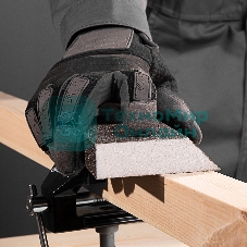 Губка для шлифования Matrix, 120 х 90 х 25 мм, трапеция, мягкая, P 60