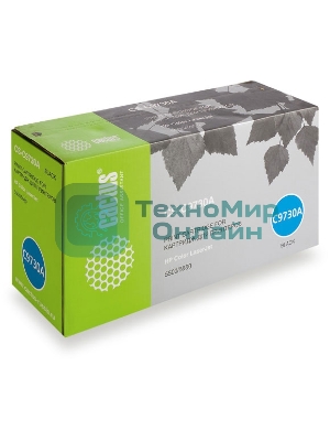 Картридж лазерный Cactus CS-C9730A черный (13000 стр.) для HP Color LaserJet 5500/5550