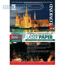 Фотобумага Lomond двусторонняя глянцевая, для лазерной печати, 300 г/м2, A4/150л.