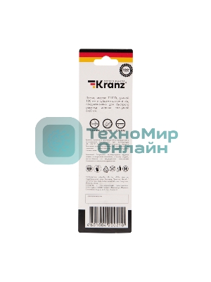 Пилка для электролобзика по дереву Kranz T111D 100 мм 6 зубьев на дюйм 6-60 мм (2 шт./уп.)