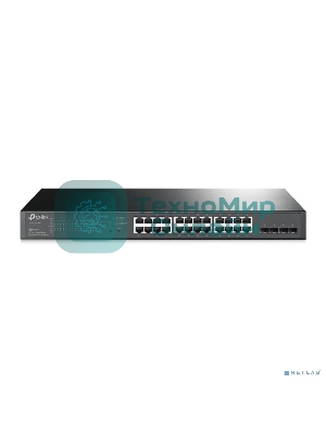 Коммутатор TP-Link TL-SG2428P JetStream гигабитный Smart коммутатор на 24 порта PoE+ и 4 SFP-слота SMB