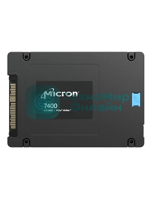 Накопитель SSD Micron 7400 Max, 3.2Tb, U.3, 2.5