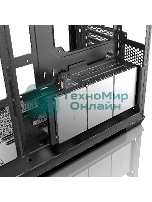 Компьютерный корпус без блока питания Case Raijintek ATREUS BT4, Midi-Tower, TG, 4x120мм ARGB, 2xUSB-A 3.0 + 1xUSB Type-C, E-ATX, ATX, mATX, mITX черный