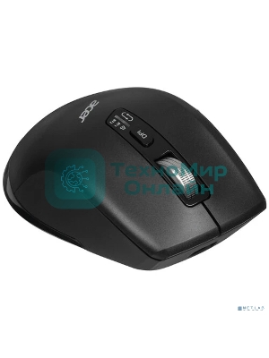 Мышь беспроводная Acer OMR405 черный, 4800 dpi, радиоканал, Bluetooth, USB, кнопки - 8
