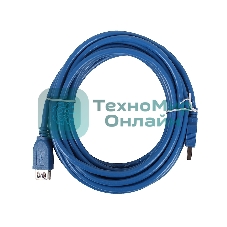 Кабель AM/AF USB3.0 5.0м VCOM удлинитель USB 3.0, VUS7065-5M