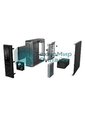 Компьютерный корпус SlimCase InWin PS201BK PM-300TFX U3.0*2+A(HD)+FAN 6125688