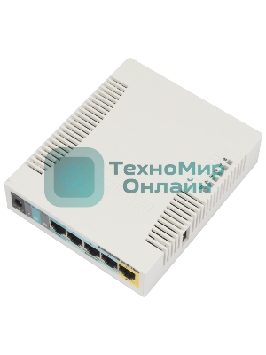 Роутер беспроводной MikroTik RB951UI-2HND N300 10/100BASE-TX белый