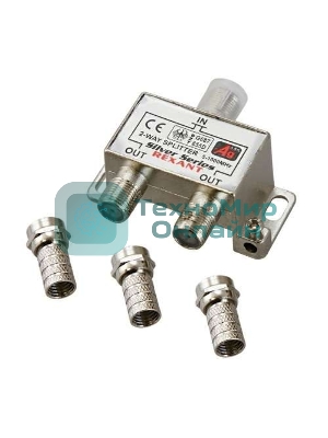 Делитель ТВ Rexant х 2 + 3 шт. F 