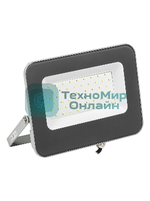 Прожектор СДО 07-50 LED 50Вт IP65 6500К сер. IEK LPDO701-50-K03