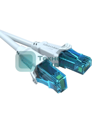 Патч-корд Vention прямой UTP cat.5е, RJ45 - 1,5м. Серый