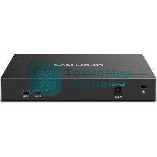 Коммутатор настольный Mercusys MS108GP с 8 гигабитными портами (7 портов PoE+)