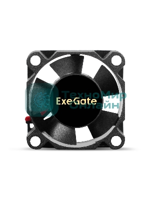 Вентилятор для корпуса ExeGate EX03010B2P черный, 30 мм, 10500 об/мин, 29.5 дБ, 2 pin