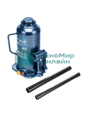 Домкрат гидравлический бутылочный Stels 16 т, h подъема 227–457 мм