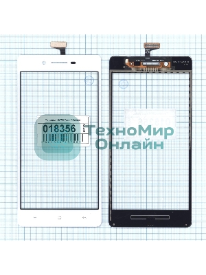 Сенсорное стекло (тачскрин) для OPPO Neo 7, белое