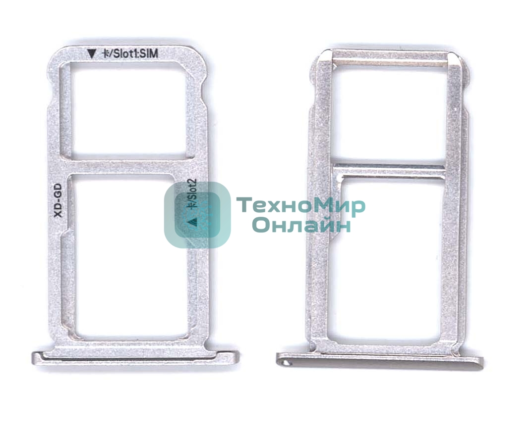 Лоток для SIM-карты Huawei Honor 6X золотой